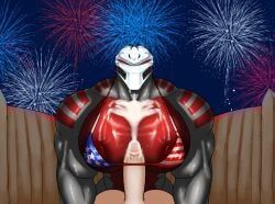 ryker_(xcomunit7), fourth_of_july, xcomunit7, 2boys, bara
