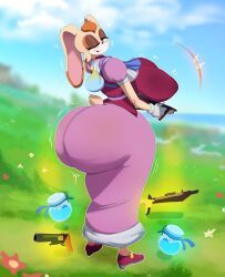 vanilla_the_rabbit, fortnite, sonic_(series), francyart34, ass