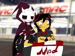 modnation_racers, anal, anal_penetration, anal_sex, black_hair