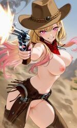 kitagawa_marin, sono_bisque_doll_wa_koi_wo_suru, 1girls, action_pose, aiming_at_viewer