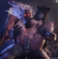 amanda_young, kazan_yamaoka, the_oni_(dbd), the_pig, dbd