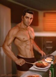 kaidan_alenko, mass_effect, mass_effect_3, ynorka, 1boy