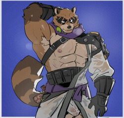hajime_(fortnite), fortnite, p0sporo, 1boy, abs