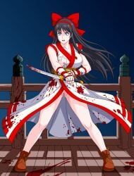 nakoruru, king_of_fighters, samurai_shodown, snk, 1girls