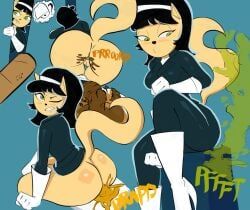 kitty_katswell, nickelodeon, t.u.f.f._puppy, anthro, anus
