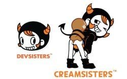 cookie_run, devsisters, soff_doll, bent_over, closed_eyes