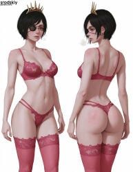 vanica_zogratis, black_clover, srodskiy, 1girls, ass
