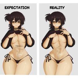original_character, original, kapelalie, 1girls, bare_midriff