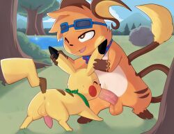 generation_1_pokemon, pikachu, pokemon_(species), raichu, nintendo