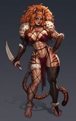 aranyani_(lucciola), akira_raikou, 3d_background, 5_toes, abs
