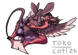fyr_(fenrir784), avali, tokocofi, 4_ears, 4_fingers