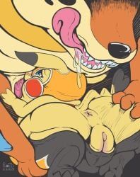 buizel, generation_1_pokemon, generation_4_pokemon, pikachu, pikachu_libre
