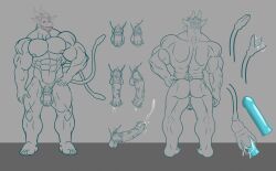 alien, andromorph, anthro, genitals, humanityisdoomed