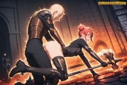 shimizu_akari, solo_leveling, nivora, 1boy, 1girl