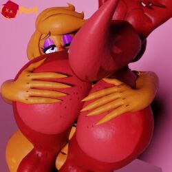chica_(cally3d), chica_(fnaf), chiku, chiku_(cryptia), chiku_(cryptiacurves)
