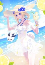 yenko, indie_virtual_youtuber, vyugen, 1girl, :d