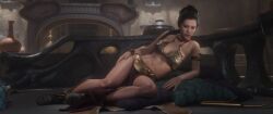 princess_leia_organa, star_wars, quick_e, 1female, 1girl