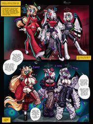 charlie_morningstar_(hazbin_hotel), lute, lute_(hazbin_hotel), vaggi_(hazbin_hotel), vaggie