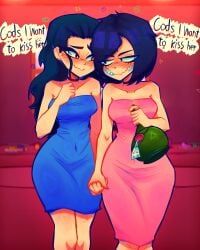 kitana, mileena, mortal_kombat, the_thunaz, 2girls