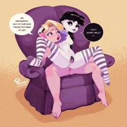 enid_sinclair, wednesday_addams, the_addams_family, wednesday_(netflix), pinafore_(artist)