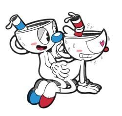 cuphead, mugman, cuphead_(game), 2boys, brother/brother