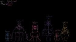 bratti_(gremlingrounded), catti_(gremlingrounded), hoppi_(gremlingrounded), merri_(gremlingrounded), nightguard_(gremlingrounded)