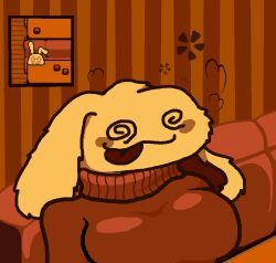 drunk_bun_(undertale), undertale, blush, fluffy, furry
