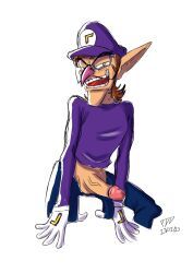 waluigi, mario_(series), nintendo, p3rvdemondragon, pervertdemondragon