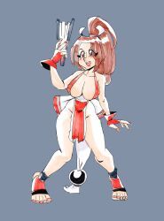 mai_shiranui, fatal_fury, king_of_fighters, snk, lemuzaurio