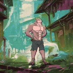 mythology, lycanimation, anthro, avian, canid