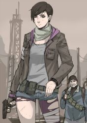 evgeny_rebic, moira_burton, resident_evil, resident_evil:_revelations_2, exaxuxer