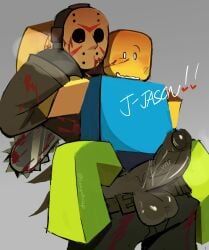 jason_(forsaken), jason_voorhees, noob_(forsaken), noob_(roblox), robloxian