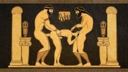 greek_mythology, mythology, bobocomics, 3boys, age_difference