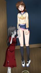 sachiko_shinozaki, seiko_shinohara, corpse_party, asphyxiation, death