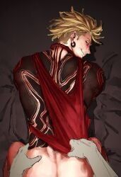 enjin_(gachiakuta), gachiakuta, smokerichi, 2boys, all_fours
