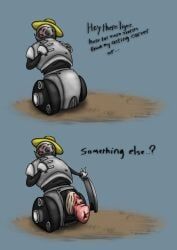 gilda_broscoe_(fallout_4), robobrain, fallout, big_clitoris, big_pussy