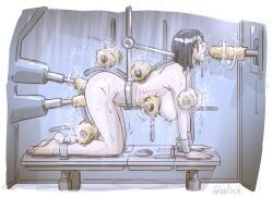 erenisch, 1girls, bondage, bound, bound_ankles