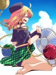 hecatia_lapislazuli, hecatia_lapislazuli_(moon), touhou, hemogurobin_a1c, 1girl