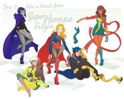 barbara_gordon, batgirl, batgirl_(barbara_gordon), kamala_khan, kara_danvers