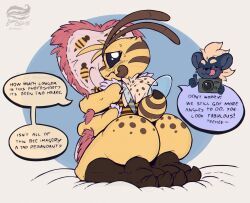 blueberry_(bitfly), wexley_(jammerhighwind), jammerhighwind, 4_arms, antennae_(anatomy)