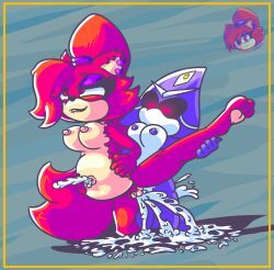 asami_the_cat, fan_character, sonic_(series), sonic_the_hedgehog_(series), redeye_samurai_(artist)