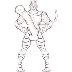remmy_(colt_wolf), abs, animal_genitalia, animal_penis, anthro