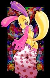 looey_(dandy's_world), dandy's_world, infantilette, alternate_color, balloon
