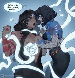 absolute_wonder_woman, absolute_zatanna, diana_of_themyscira, wonder_woman, zatanna