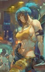 angel_(kof), leona_heidern, mai_shiranui, fatal_fury, king_of_fighters