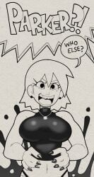 petra_parker, spider-man, spider-man_(series), aura, black_hair