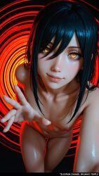 nayuta_(chainsaw_man), chainsaw_man, velairi_kim, 1girl, black_hair