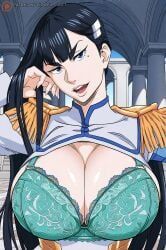 kiryuuin_satsuki, kill_la_kill, cidrex, blue_eyes, blue_eyes_female