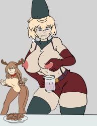 tanya_degurechaff, viktoriya_ivanovna_serebryakov, christmas, youjo_senki, yoshikage_alpharius
