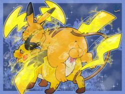 generation_9_pokemon, mega_evolution, mega_raichu, mega_raichu_x, mega_raichu_y